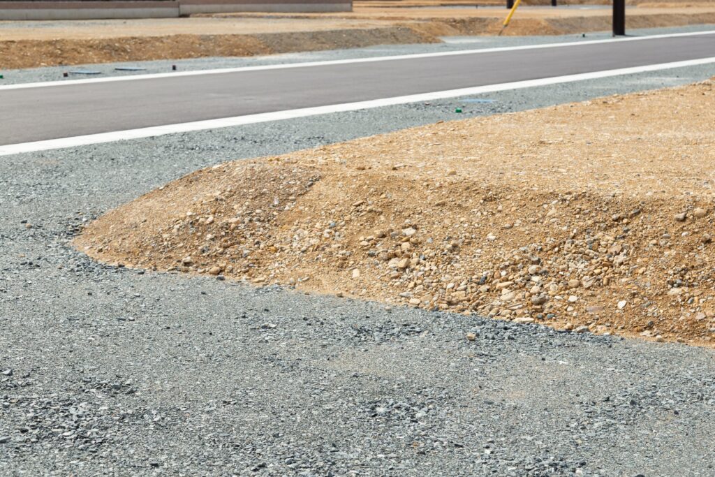 区画道路の整備・引渡し